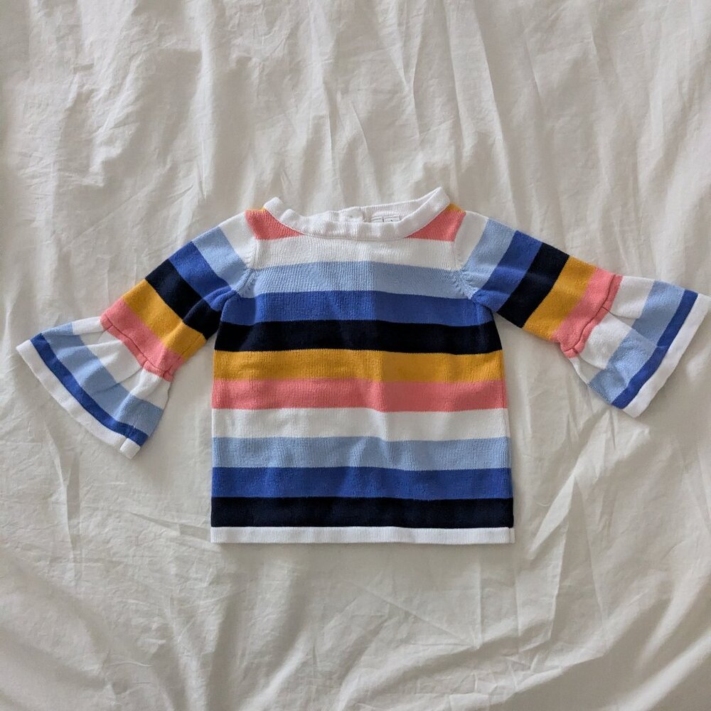 Cotton striped sweater